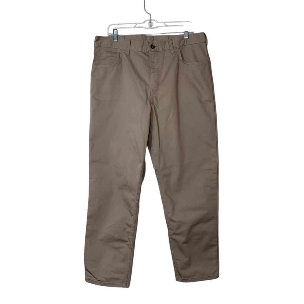 Patagonia Men's Twill Traveler 5-Pocket Pants Khaki Beige Men's Sz 36X28‎ Camp